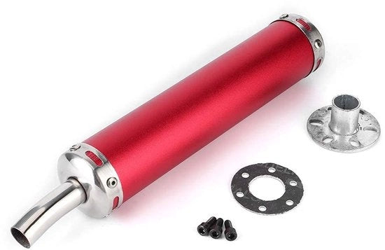 Filtro Anticorrosivo per Silenziatore in Acciaio Inossidabile - 20mm Calibro - Adatto per Motocicletta a 2 Tempi - Silenziatore di Scarico - Lunga Durata - Silenziatore di Scarico