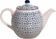 Teapot in vetro cristallo azzurro con capacità di circa 12 L - Bloomingville