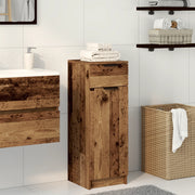 Mobile da bagni in legno antico 32x34x90 cm in legno ingegnerizzato