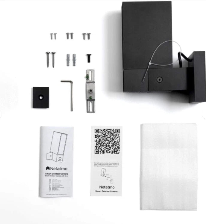 Telecamera esterna intelligente e connessa con sirena NOC-S-Pro Netatmo - Nera