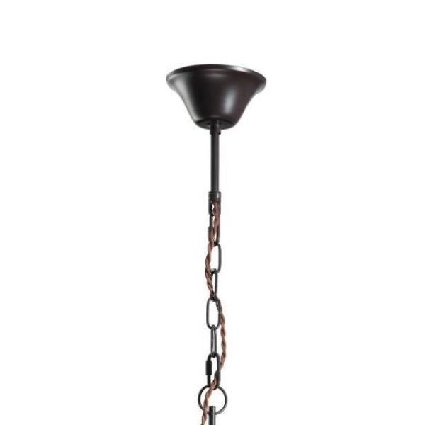 LAMPADARIO SOSPENSIONE IN CERAMICA COLOR BORDEAUX 1XE27 LAND ONDALUCE