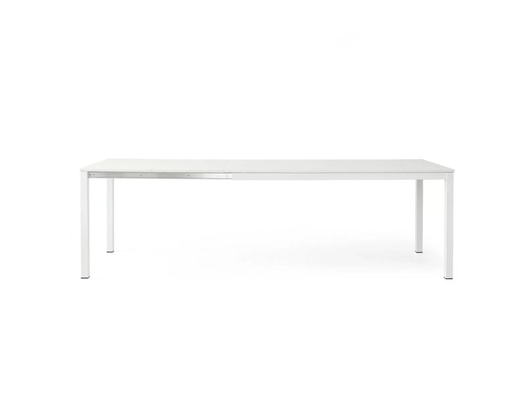 Tavolo moderno allungabile bianco frassino 160x90x76h - Mobili 2G