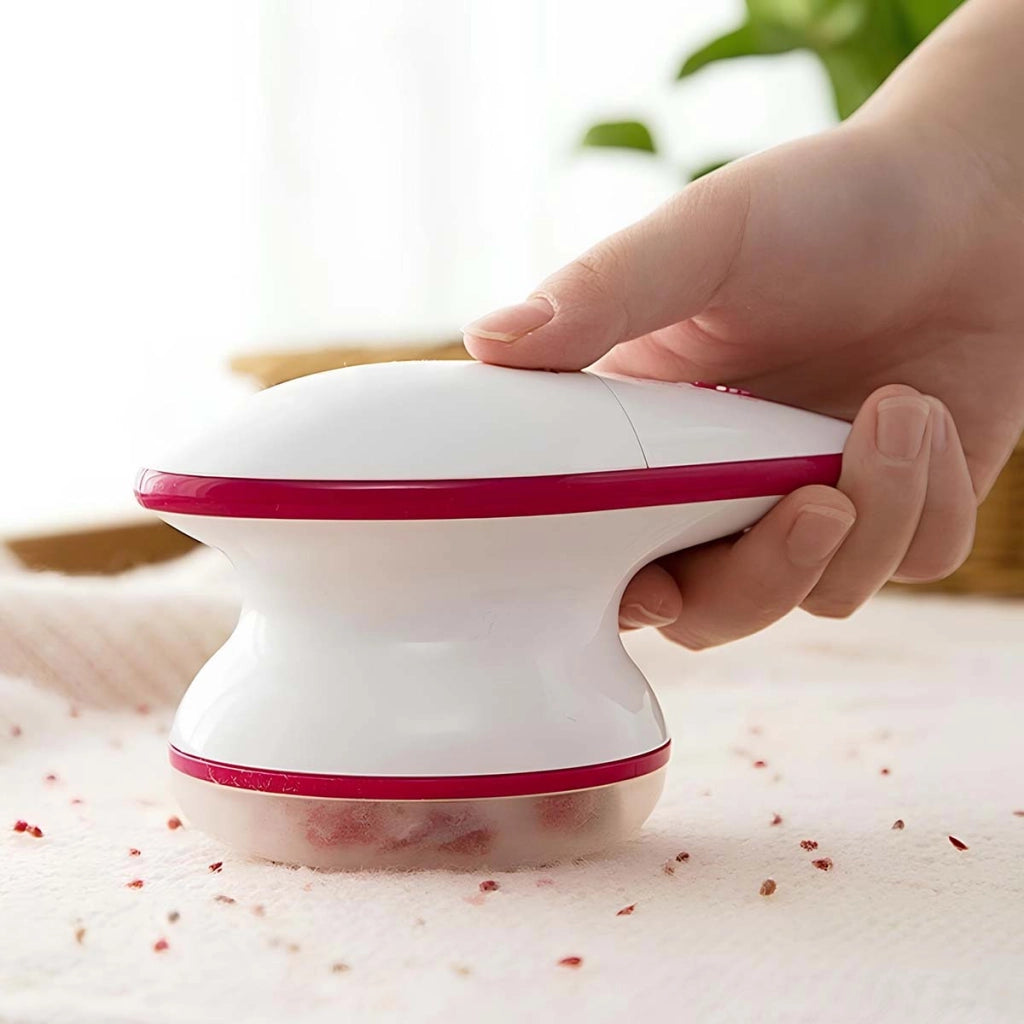 Rimuovi Pelucchi Elettrico 5W Senza Fili Ricaricabile Micro-USB Rosso / Bianco Avizar