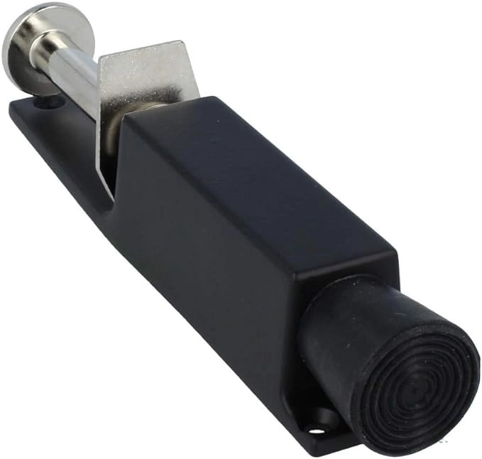 FERMAPORTE A PEDALE 17 cm - Nero