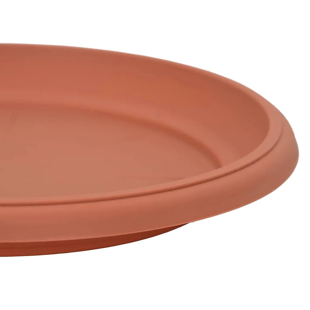 Vassoio Rotondo per Fiori 24 pz Rosso Mattone ? 27 x 2,5 cm CFW6932842