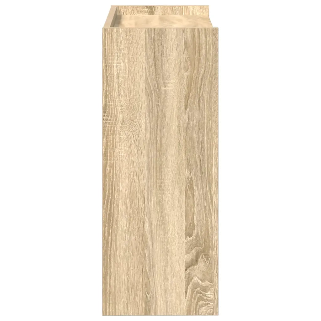 vidaXL Scarpiera Rovere Sonoma 60x25x62 cm in Legno Multistrato