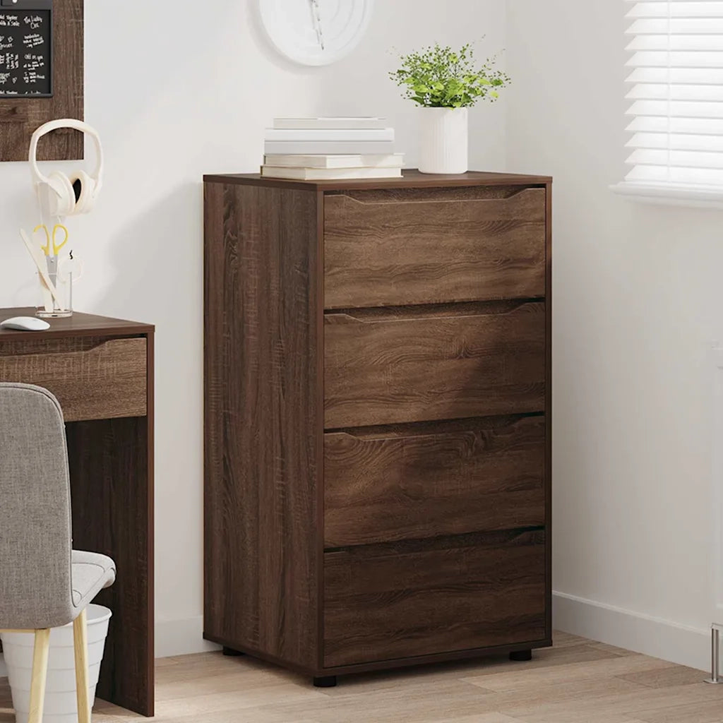 Armadi di Stoccaggio Rovere Marrone 60 x 48 x 105 cm