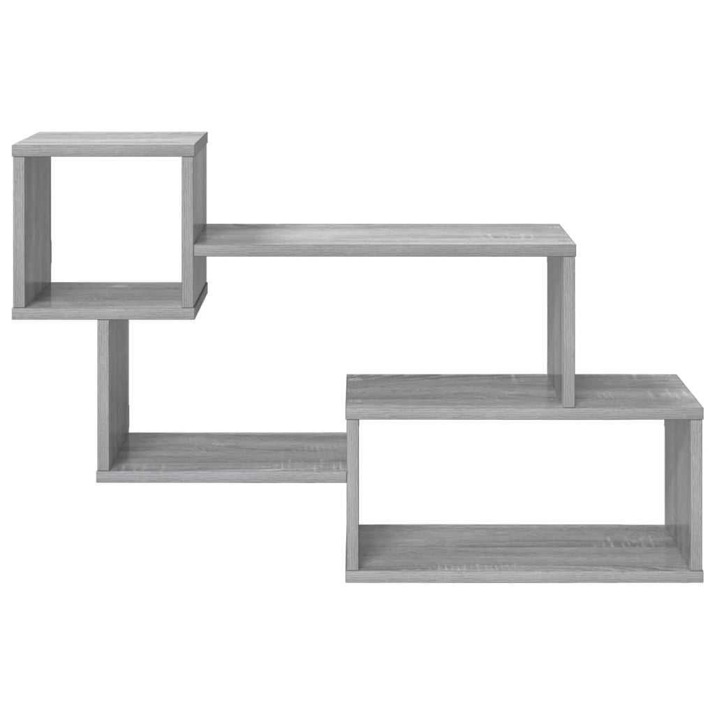 Mensola sospesa A parete Sonoma grigio 87 x 20 x 55 cm 8012097