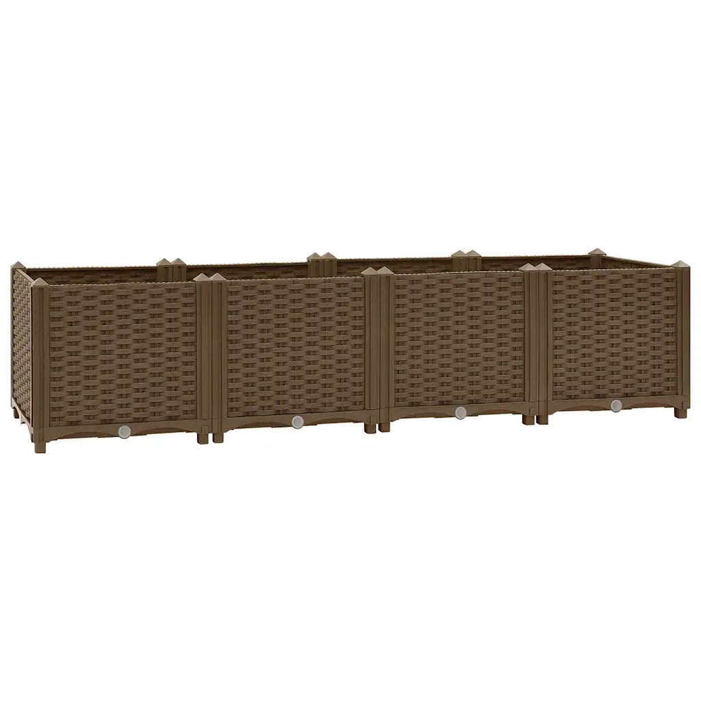 Letto rialzato 160x40x38 cm in polipropilene 316518