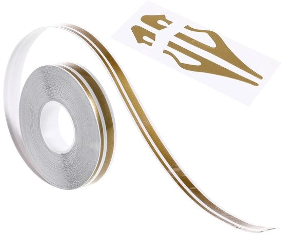 Striplint 980 x 1,2 cm - Auto Sticker - Autoadesivo - PVC - Sticker Auto - Acqua-Resistente - Adatto per Veicoli/Baot
