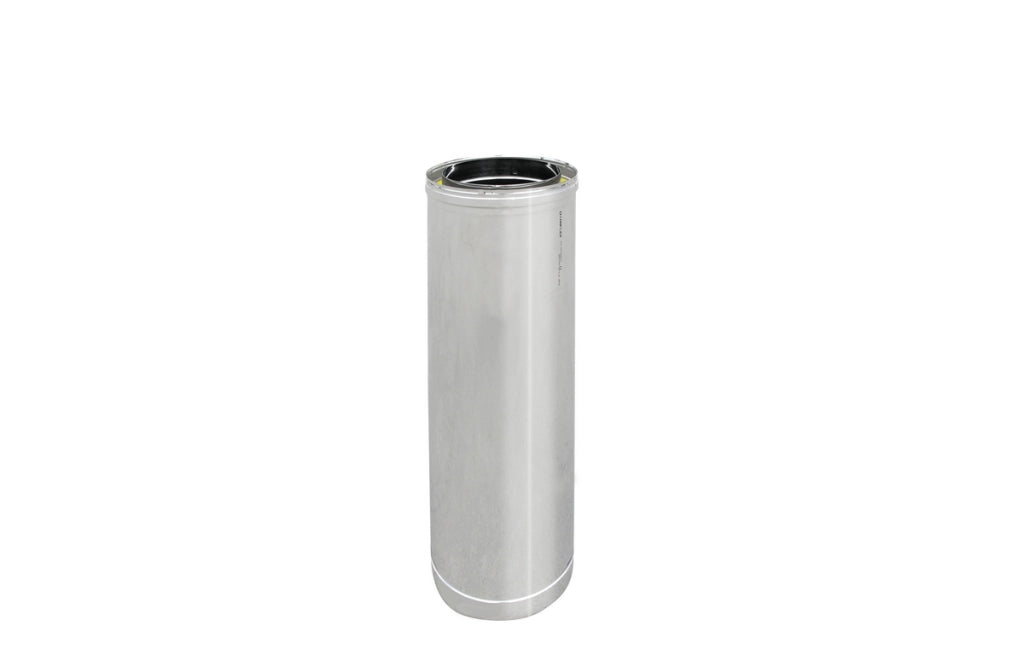 TUBO ACCIAIO INOX 316L DOPPIA PARETE MT 0.50- D. Int. 80 - D. Est. 130- DK- pezzi 1