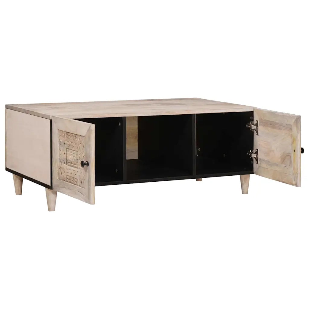 Tavolino da salotto Beige 100 x 54 x 40 cm Legno ingegnerizzato 4018128