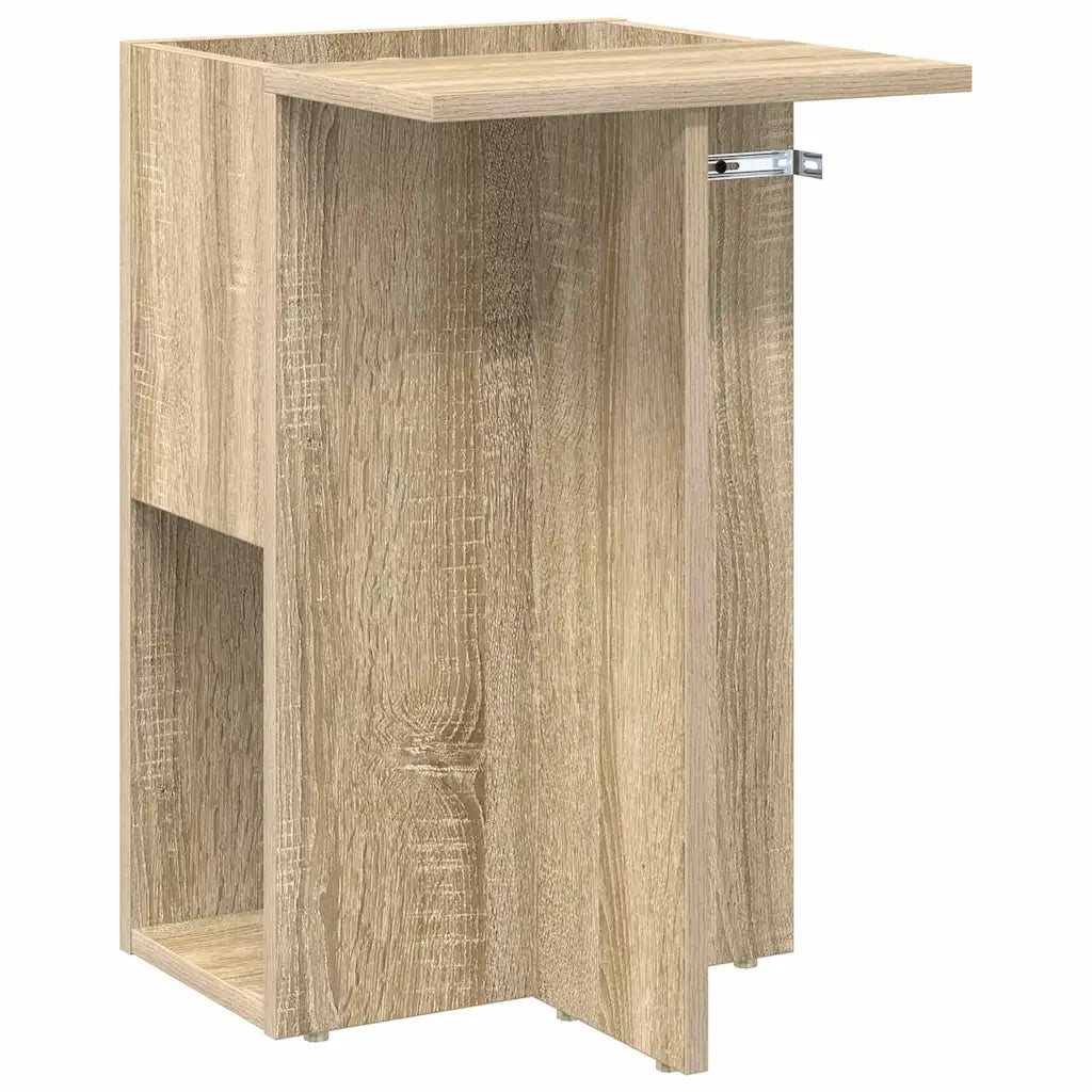 Tavolino Rovere Sonoma 35 x 40 x 55 cm Legno multistrato