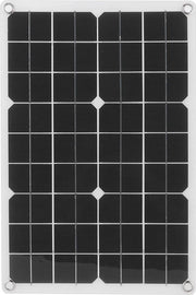 Kit di pannelli solari monocristallini per l'auto ricarica con energia solare - Impermeabile IP65 - Regolatore di carica compatto per batterie RV barca caravan.