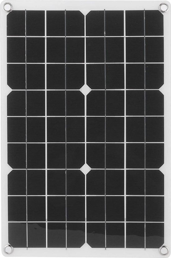 Kit di pannelli solari monocristallini per l'auto ricarica con energia solare - Impermeabile IP65 - Regolatore di carica compatto per batterie RV barca caravan.