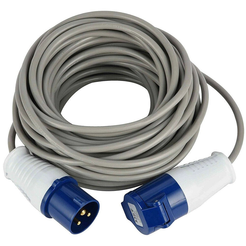 Trade Shop - Prolunga Industriale Cavo 10 Mt Presa Iec Spina A 3 Poli Per Campeggio Cantiere -