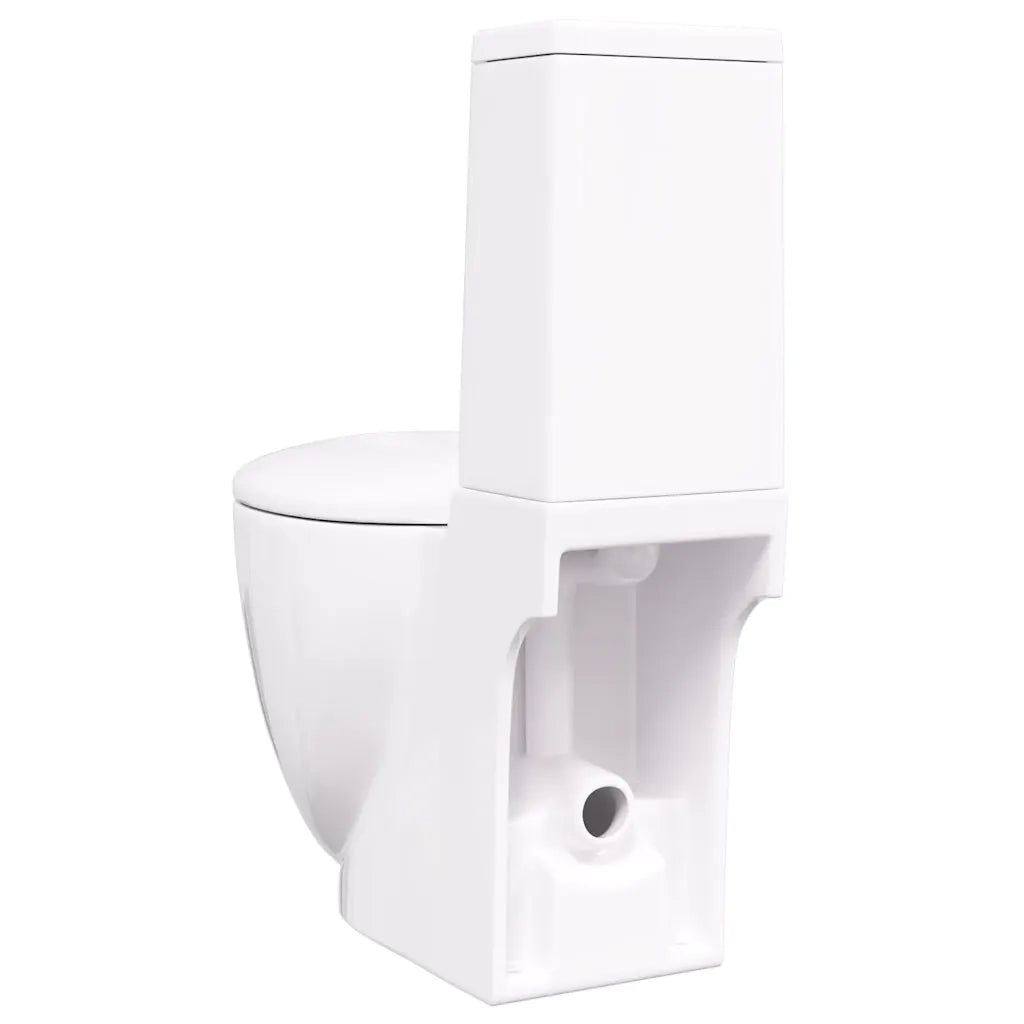 Vaso WC in Ceramica con Scarico Dietro Bianco CFW3879780