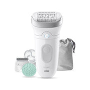 Epilatore braun se7 081 silk epil 7 skin spa white e silver