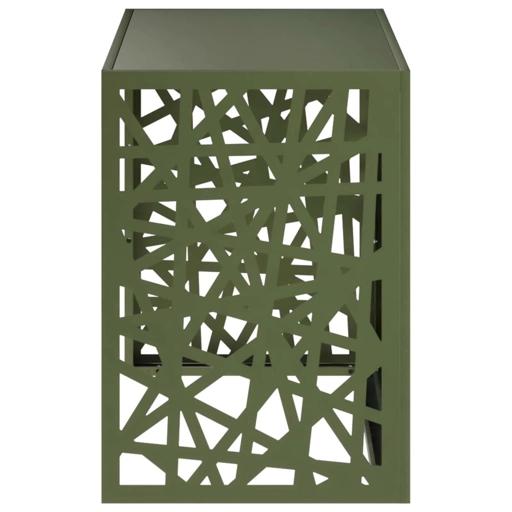 Copertura per condizionatore d'aria Verde Oliva Acciaio 8014160