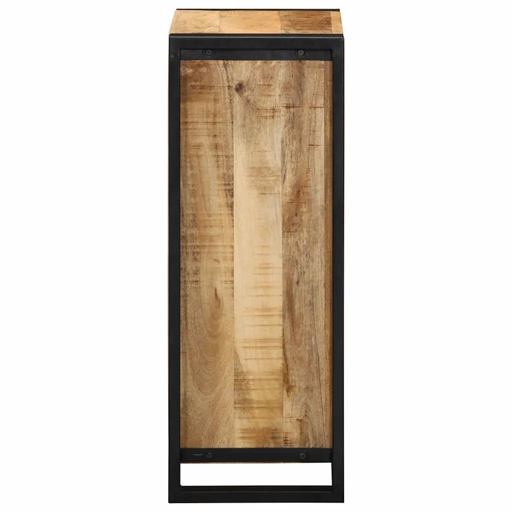 Armadio da Notte Marrone Legno massello di mango 4013599
