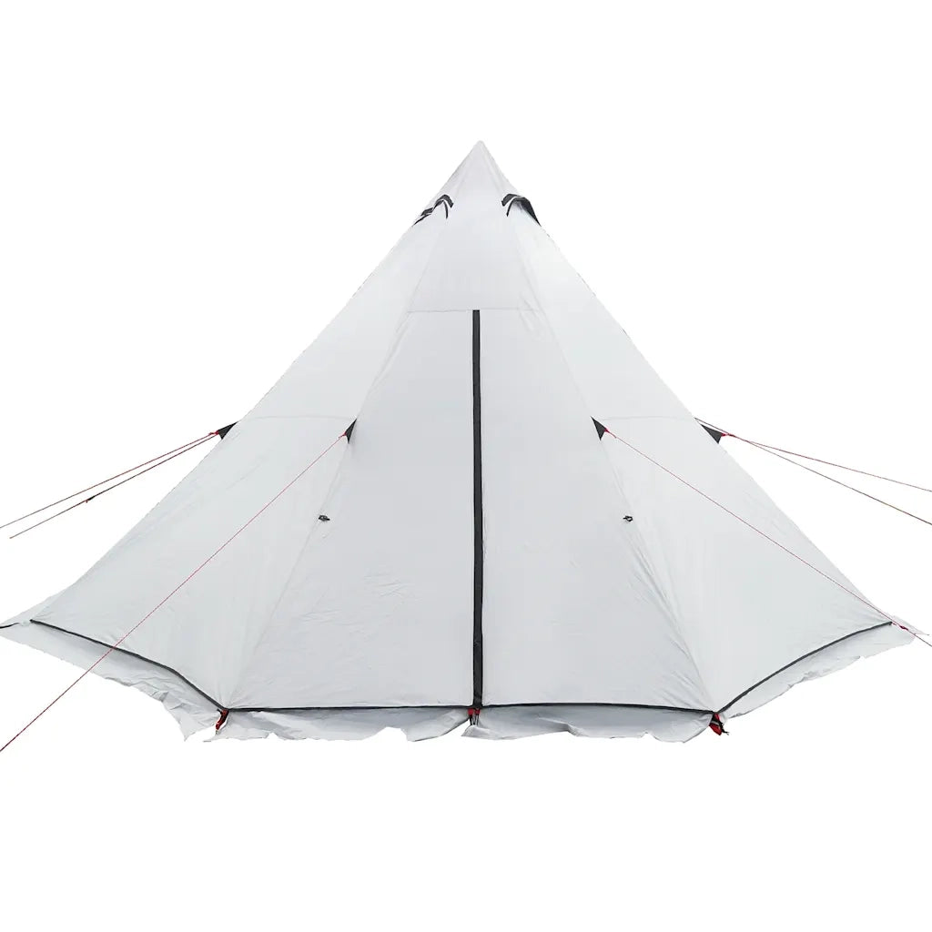 Tenda Familiare Tipi 8 Persone-Tenda da campeggio Bianca Tessuto Impermeabile
