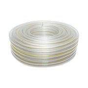 Tubo da giardino in PVC trasparente 1 pollice (25 mm), PN 1 bar, 50 m/rotolo