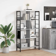 Libreria Grigio Sonoma 82 x 32 x 144,5 cm Legno multistrato 883985