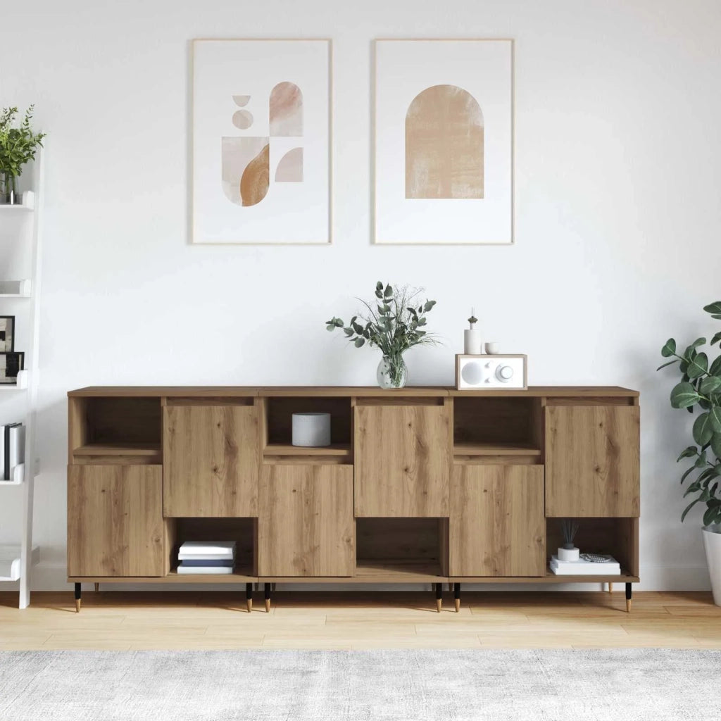 Credenza | Sideboards 3 pcs Rovere artigianale