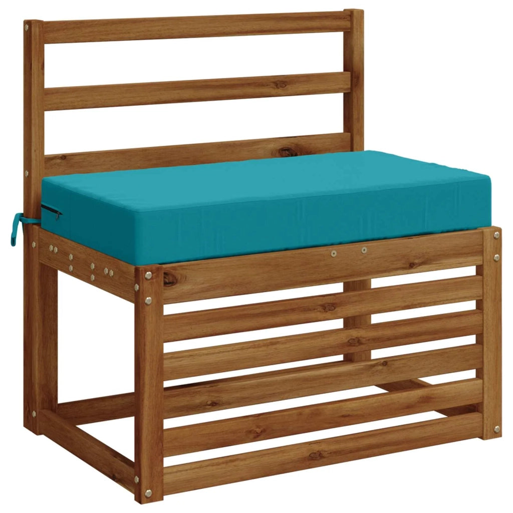 Cuscino per la seduta SOEST 100% Poliestere Turchese 946903