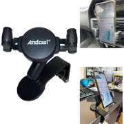 Trade Shop - Supporto Per Auto Cellulare 4.0 – 6.5″ Ganci Regolabili Multifunzionale Q-zj123 -