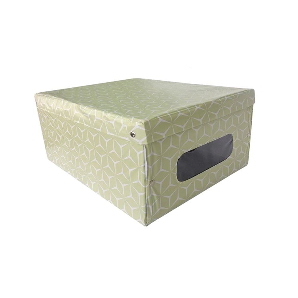SET 6 MAURY'S SCATOLA PORTABIANCHERIA SHAPE IN PVC 50 X 39 X 24 CM ASSORTITA