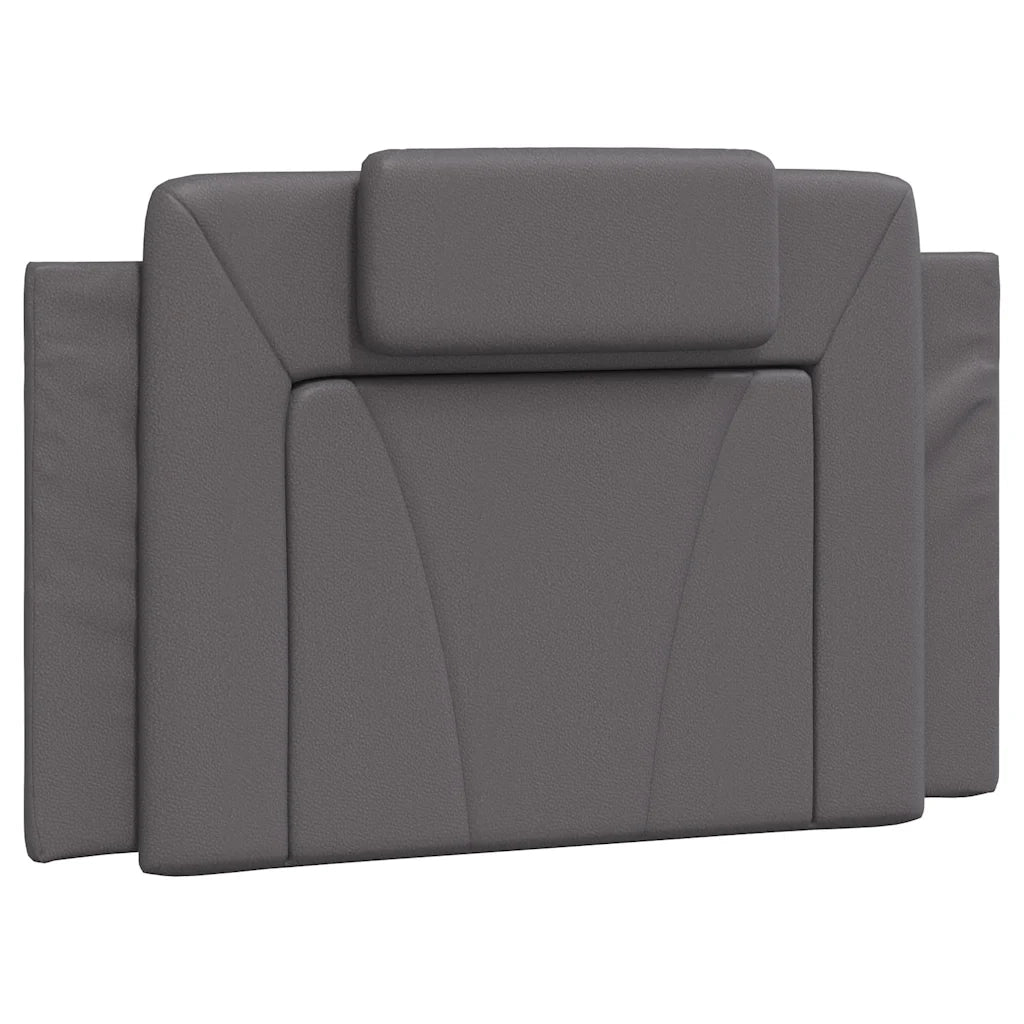 Cuscino Testiera Viana Grigio 80 cm in Similpelle CFW7502188