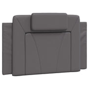 Cuscino Testiera Viana Grigio 80 cm in Similpelle CFW7502188