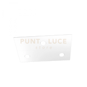 ECCENTRIC APPLIQUE-PLAFONIERA 3 LUCI + 3 DECORATIVO BIANCO 1156-3L3D-BI