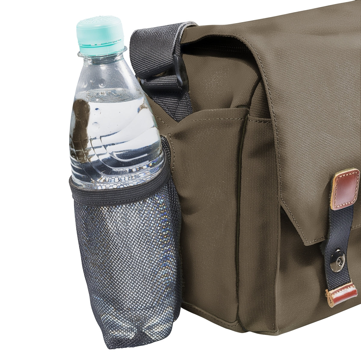 Mantona borsa fotografica Milano grande marrone