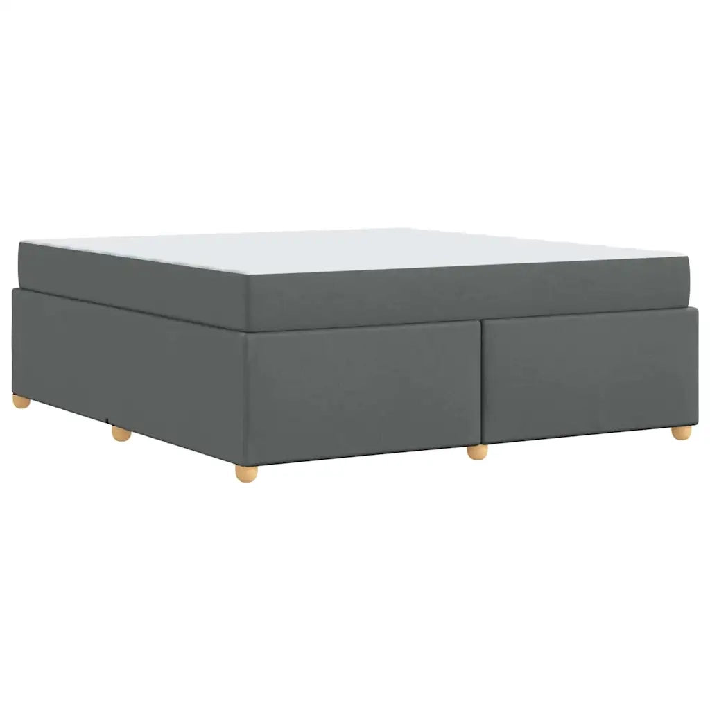 vidaXL Struttura del letto Grigio scuro 180 x 200 cm Tessuto