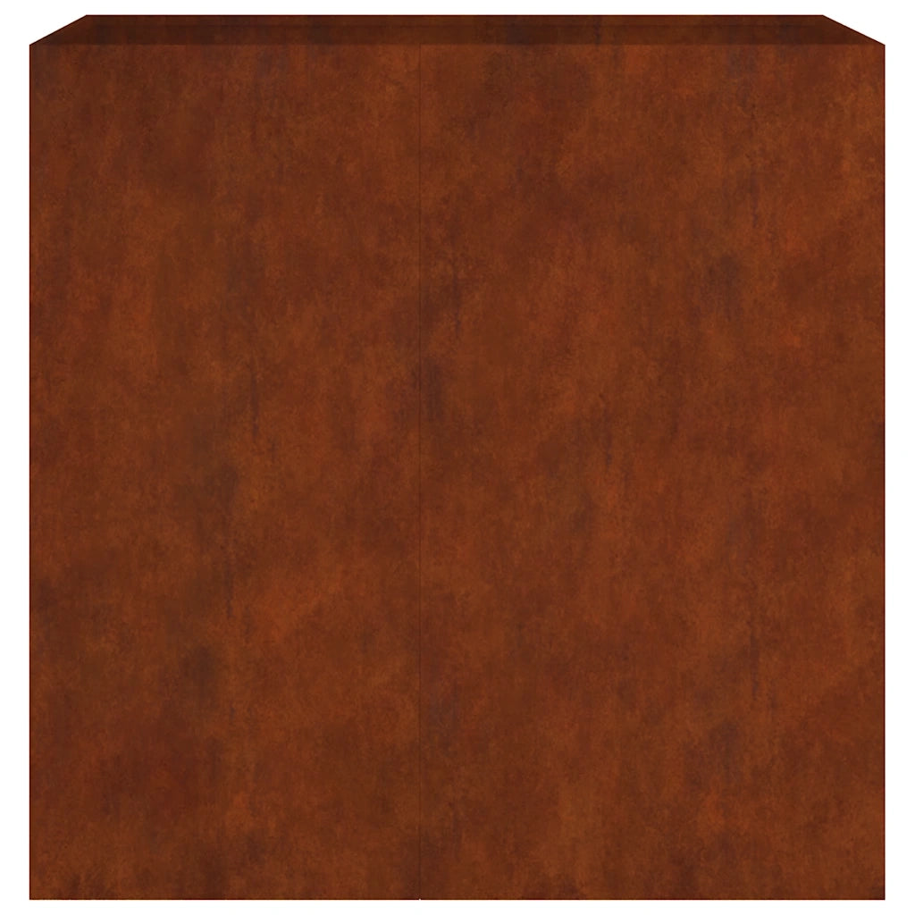 Fioriera 40x80x80 cm in Acciaio Corten 824536