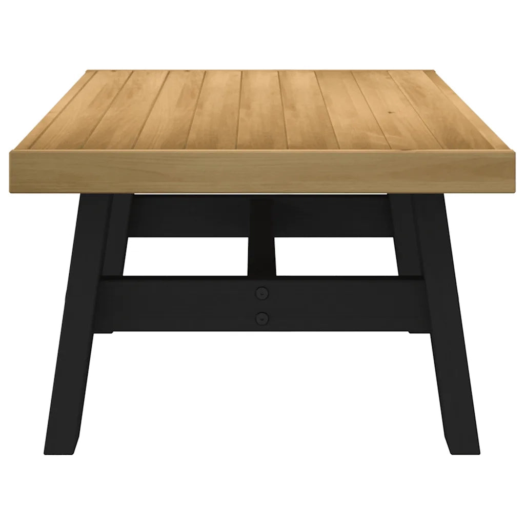 Tavolino NOAIN Gambe a Forma di A 120x60x40cm in Legno Massello 4100033