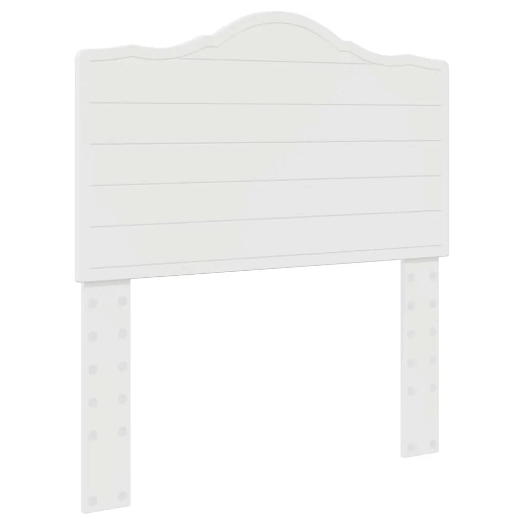 Testiera-Testata-Testiera Decorativa Bianco Lucido 75 cm Legno multistrato 512062