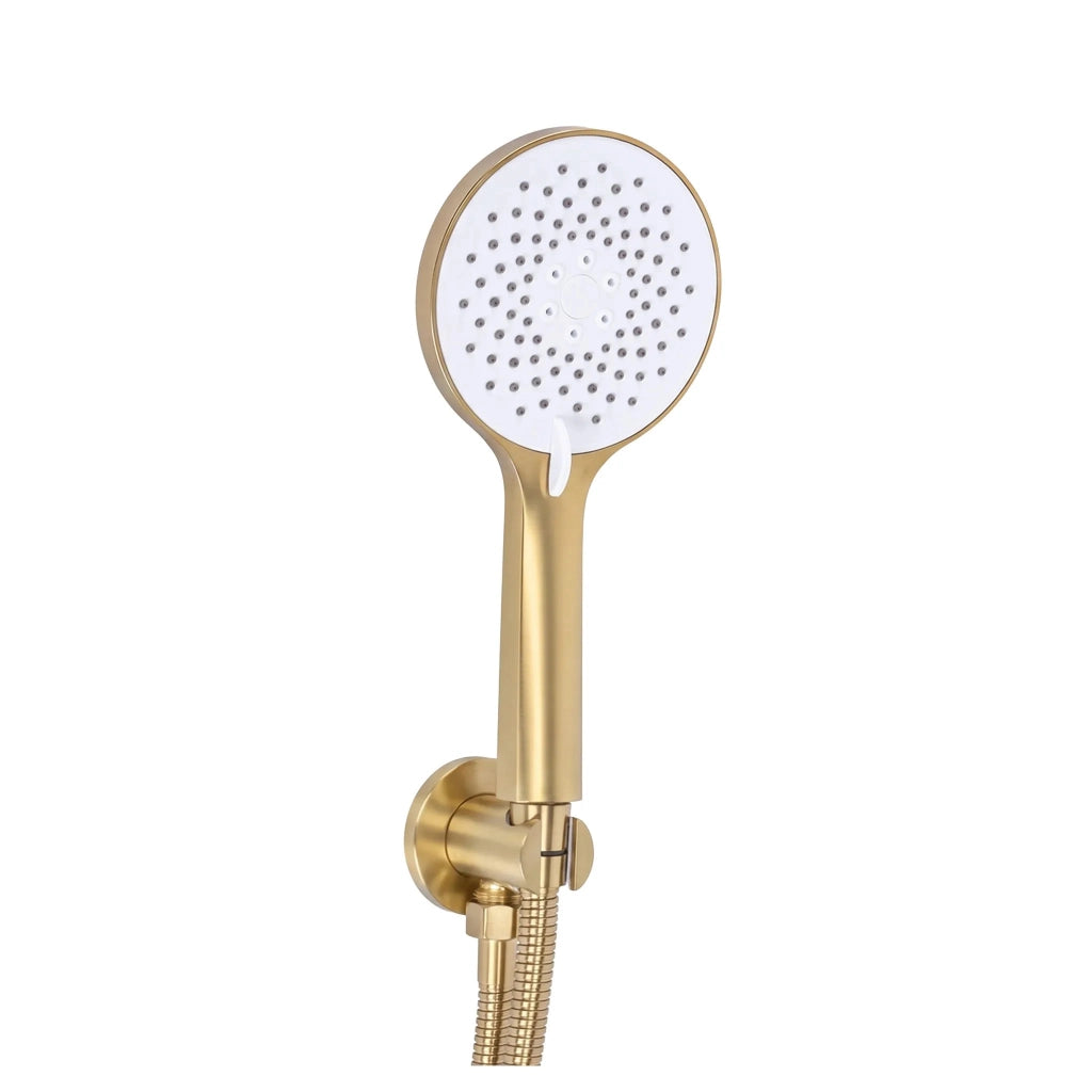 Set Doccia Da Incasso Rea Drop Brush Gold + Box