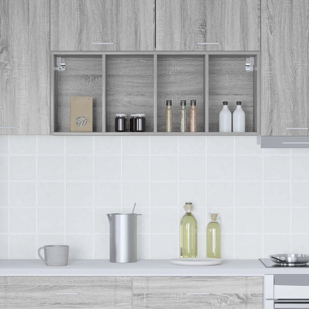 Armadio pensile Grigio Sonoma 40 x 29,5 x 100 cm 884471