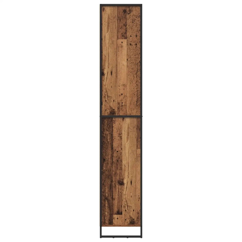 Credenza | Armadi alti Legno vecchio 60 x 36 x 200 cm Legno multistrato