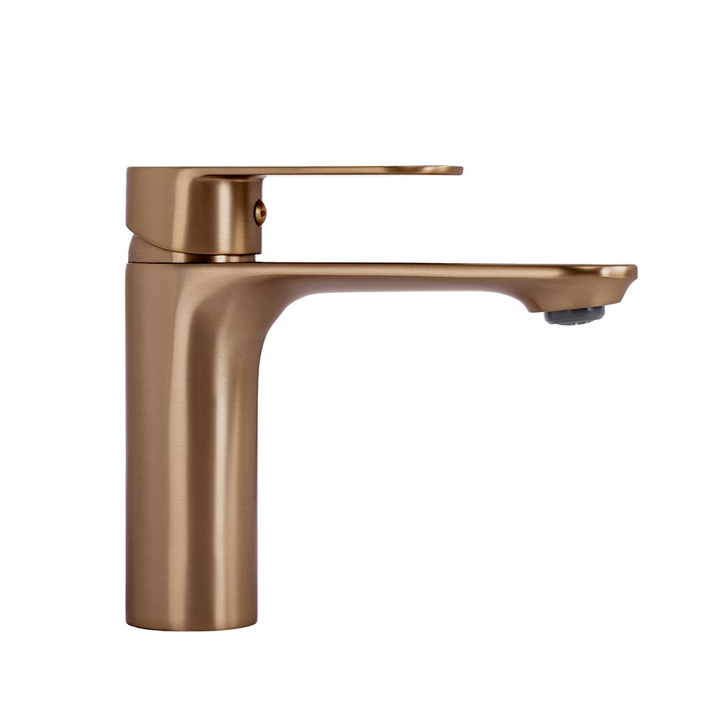Rubinetto Da Lavabo Rea Drop Brush Copper Low
