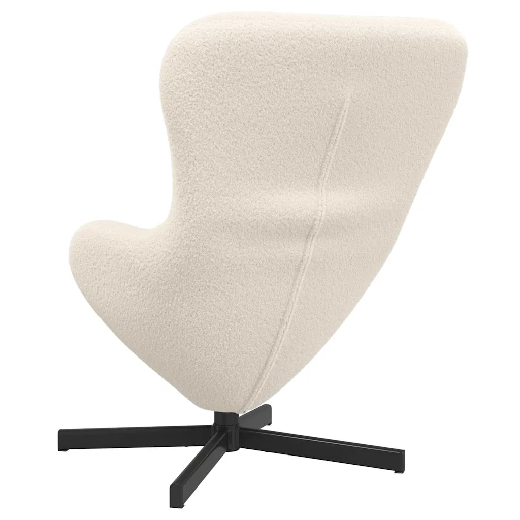 Divano Sedia-Poltrona uovo Crema 63 x 73 x 90 cm Tessuto 784614