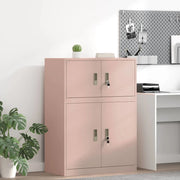 Armadio Rosa 80 x 40 x 40 cm Acciaio 891671