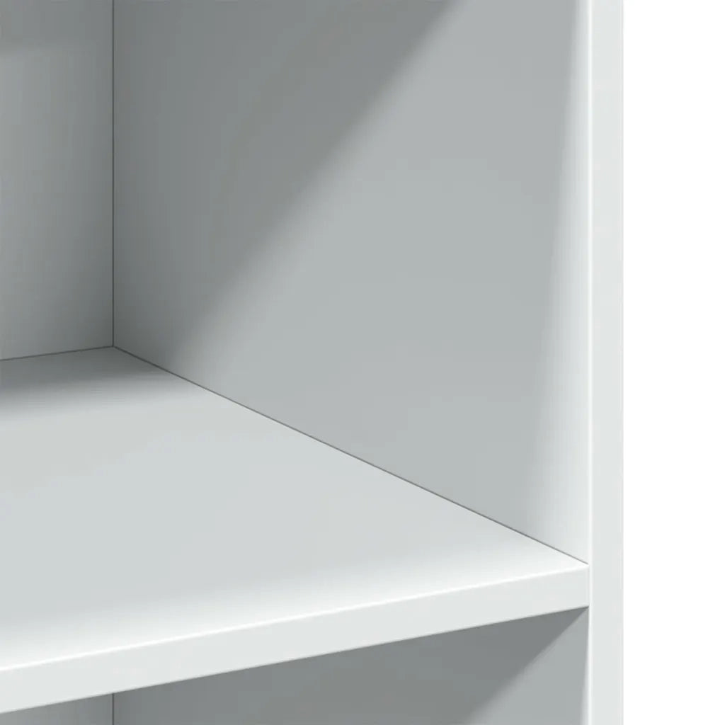Credenza Bianca 70x41x93 cm in Legno Multistrato