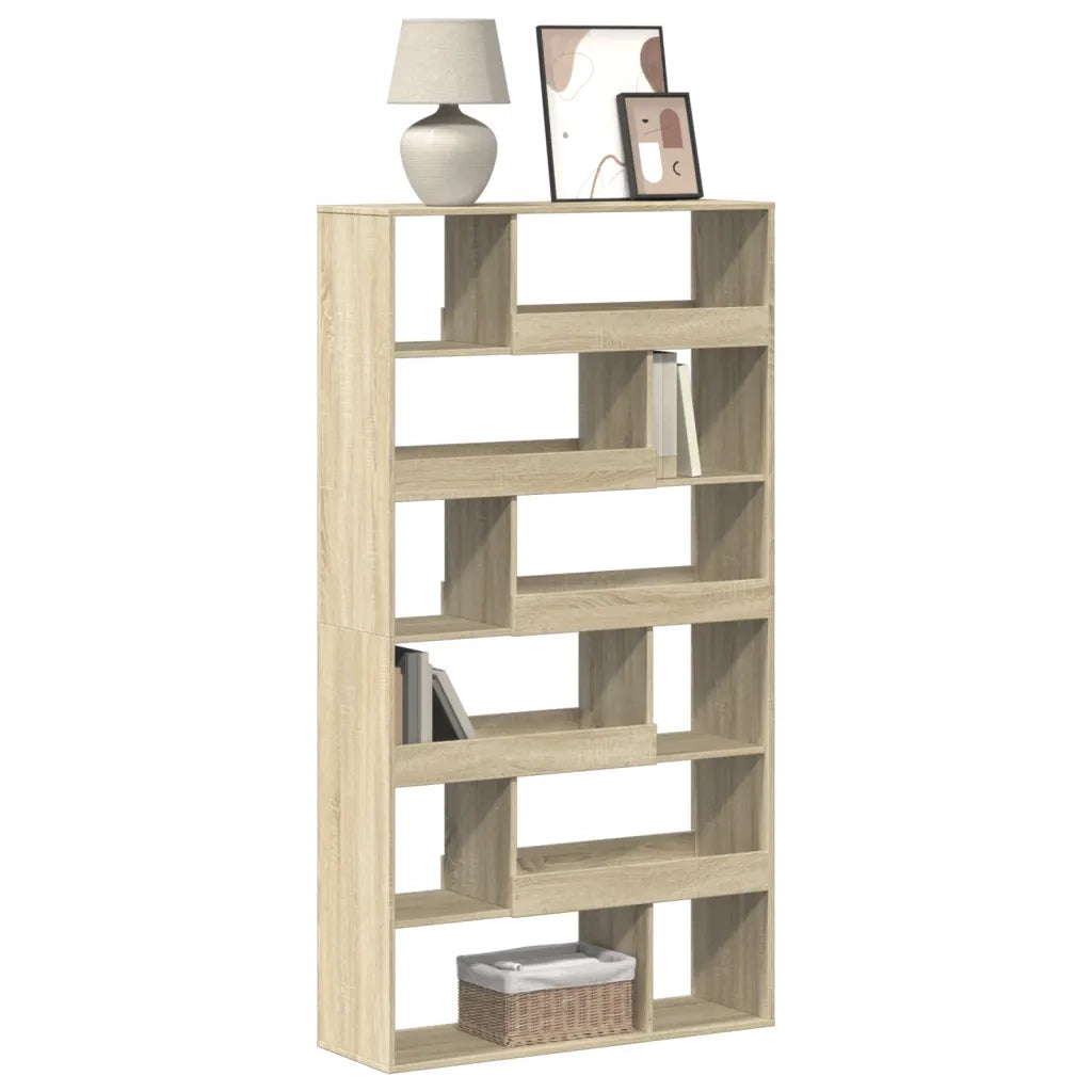 Libreria Rovere Sonoma 100x33x187,5 cm in Truciolato 3309350