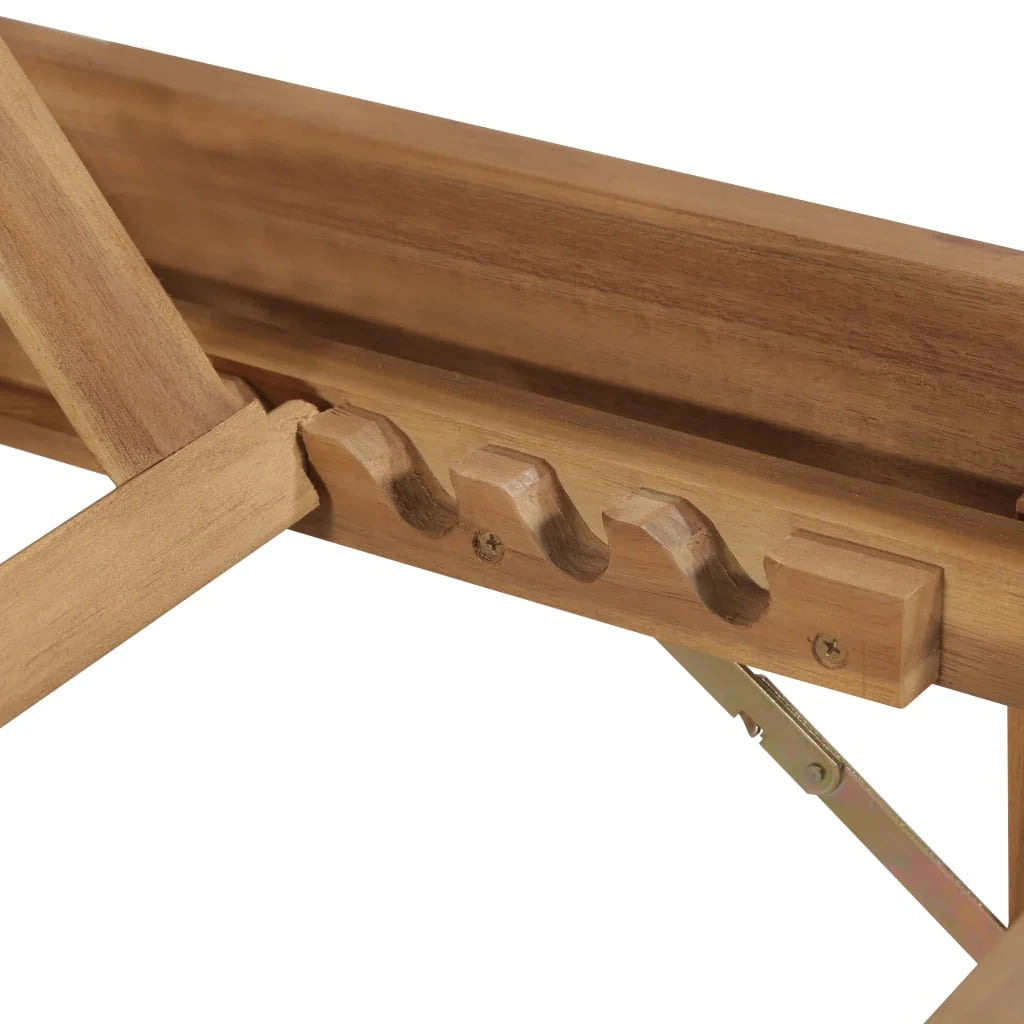 Lettino prendisole sedia a sdraio lettino prendisole letto da giardino mobili da giardino mobili da esterno pieghevoli con cuscino legno massello di acacia 02_0012845