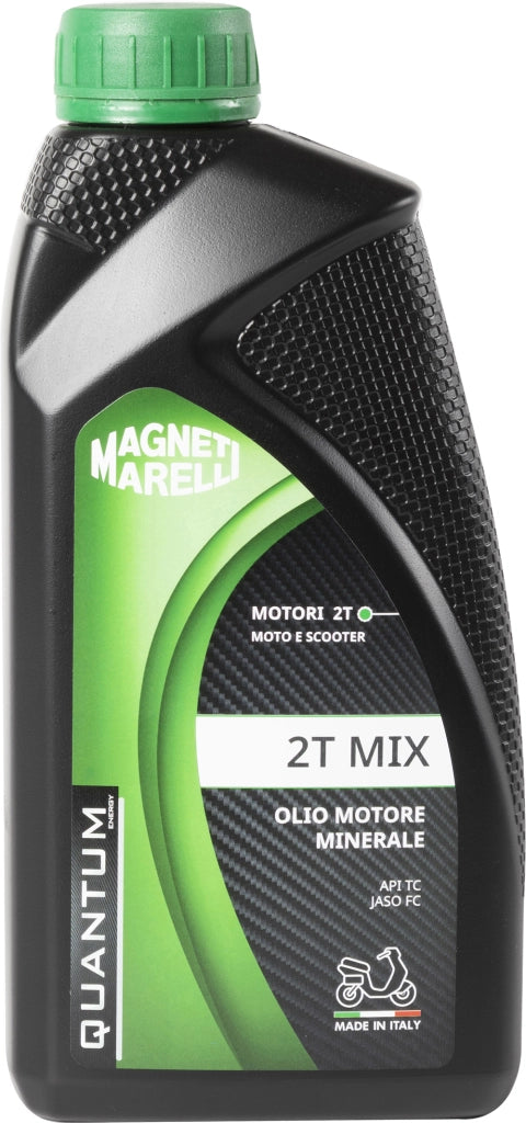 Magneti Marelli Olio Minerale 2T Premix 1L per Moto e Scooter