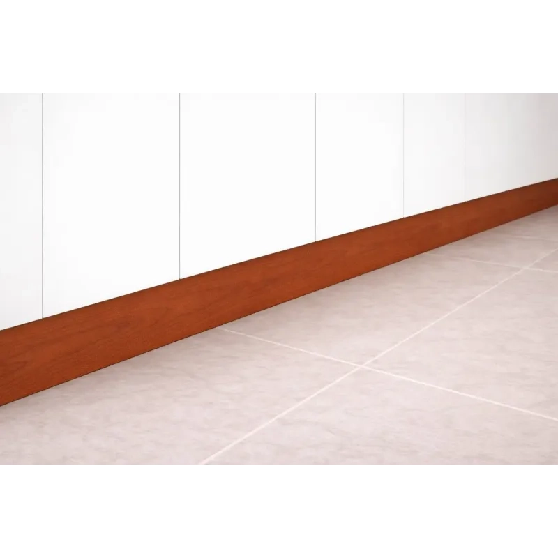 ZOCCOLATURA IN PVC 2 METRI H 15 CM CILIEGIO